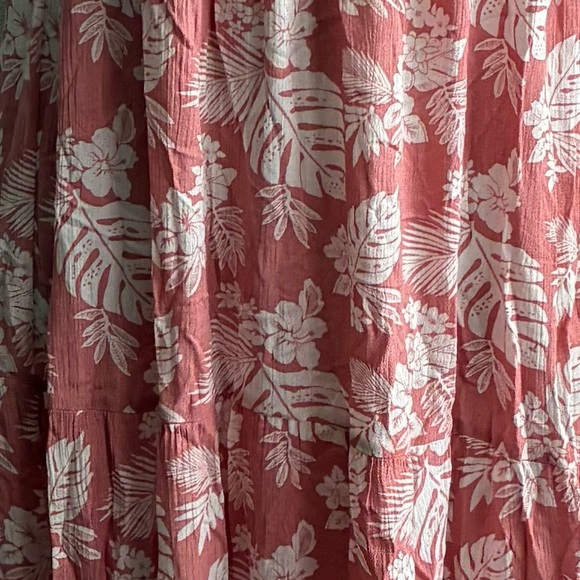 Paper Moon Floral Pink Sleeveless Mid Dress M - Picture 10 of 10